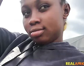 Phat Huge-chested Nigerian School Schoolgirl Meets Fboy After Class!